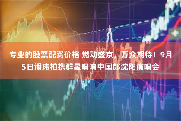 专业的股票配资价格 燃动盛京，万众期待！9月5日潘玮柏携群星唱响中国郎沈阳演唱会
